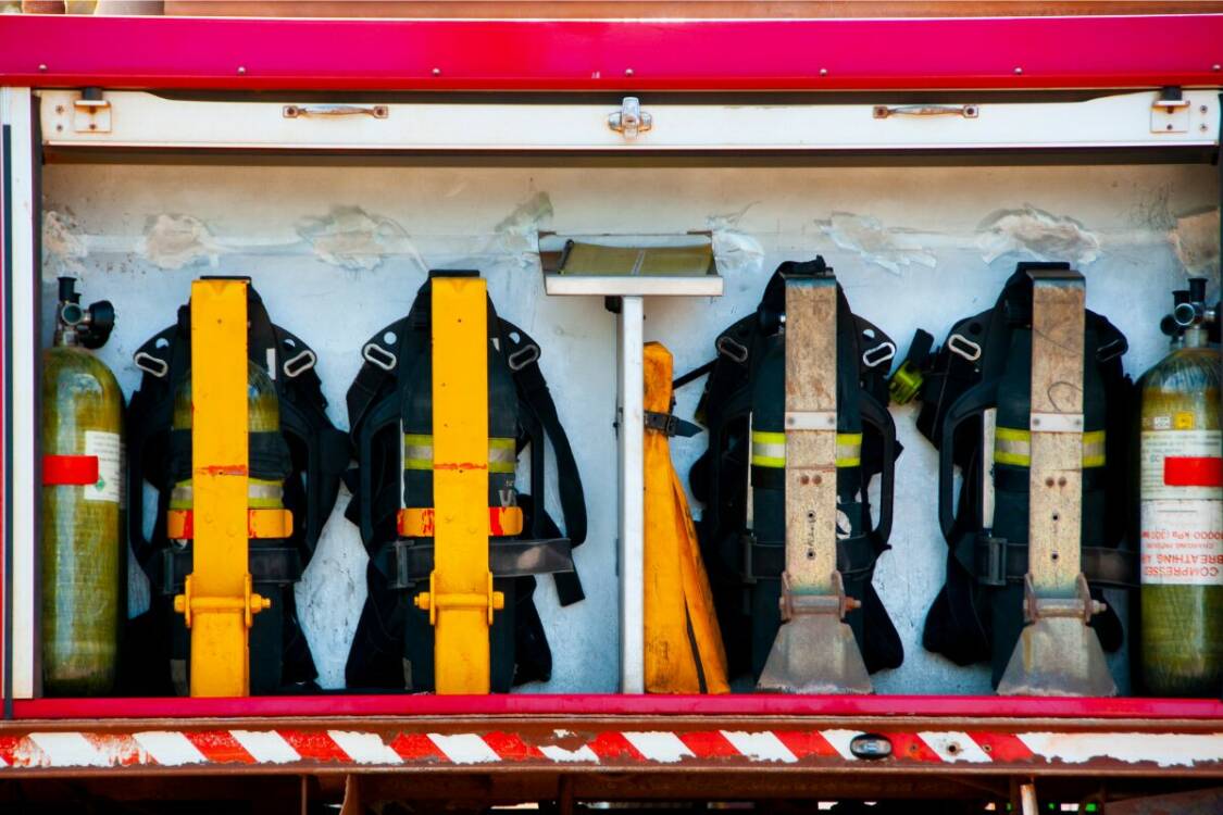 Best Practices – SCBA inspections (1) Best Practices - SCBA inspection checklist - gear hung up