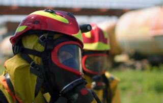 Best Practices - SCBA inspections - man wearing protective gear
