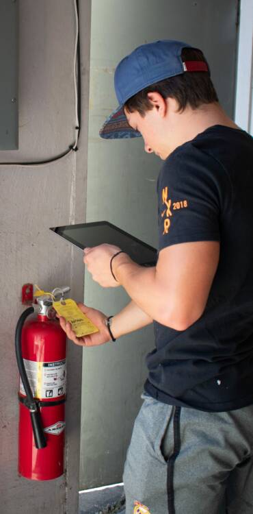 Campus fire & life safety inspection software