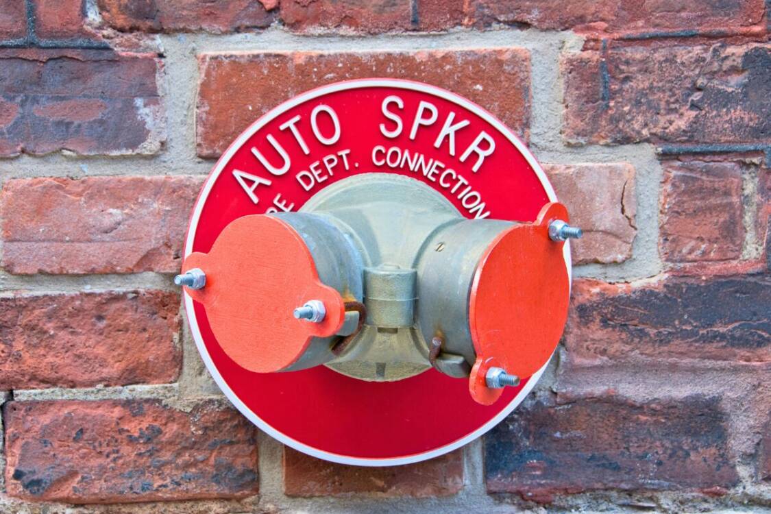 Fire Department Connection Image (FDC Inspections)