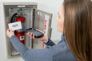 Fire Extinguisher Barcode Inspection Software