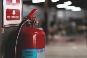 Who can inspect a Fire Extinguisher?
