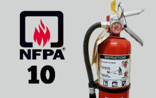 NFPA 10 Inspection Software with Fire extinguisher