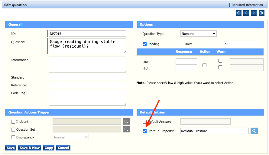 Question Property Question Property
