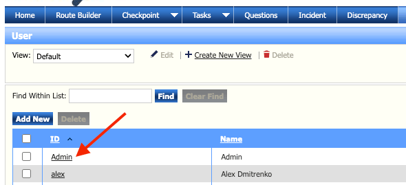 User Selection User Selection