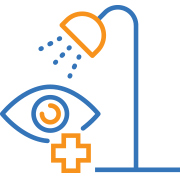 eyewash station inspection icon