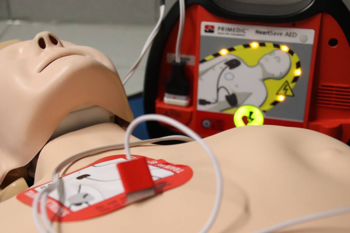 AED Inspections - AED with CPR Dummy