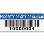 Premium polyester asset tag