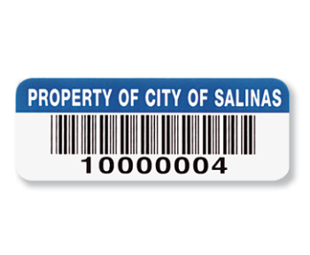 Premium polyester asset tag