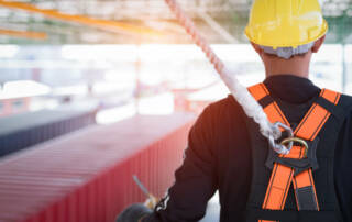 Fall Protection Inspections - a man in gear